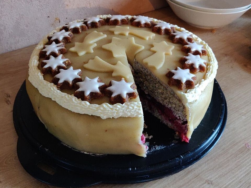 Leckere Kirsch - Mohn - Torte von Zimtsternliebhaberin| Chefkoch