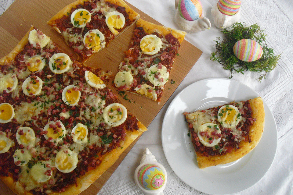 Osterhasen - Pizza