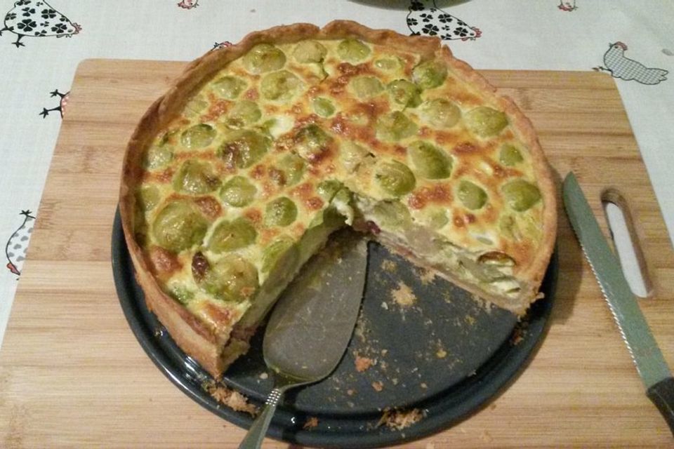 Paprika-Brokkoli Quiche