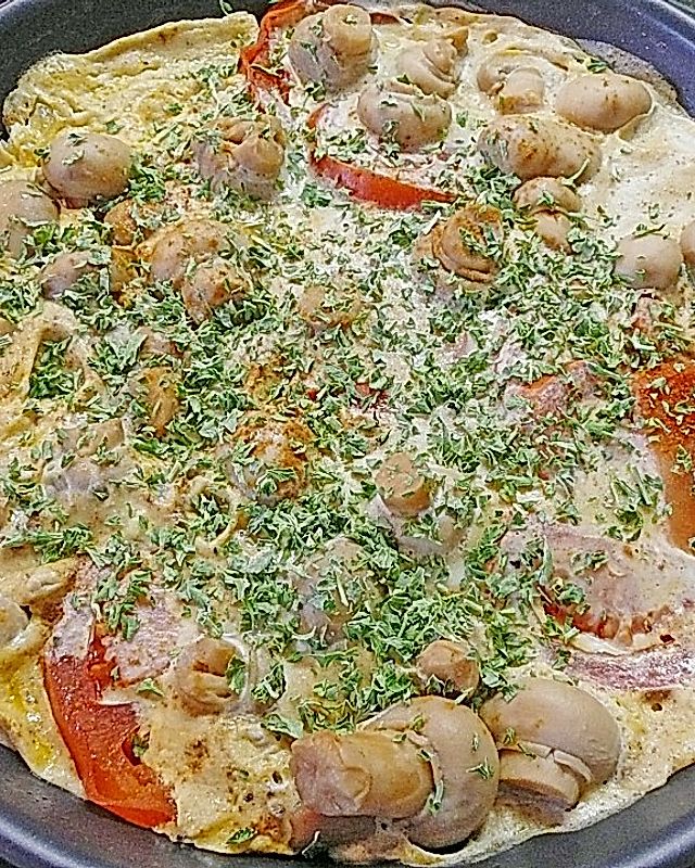 Pilz - Tomaten - Pfanne