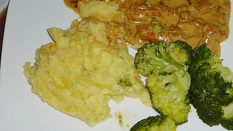 Geschnetzeltes in Zwiebel - Senfrahm