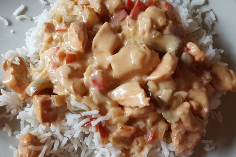 Chicken & Rice - Hähnchen mit Reis aus Ghana