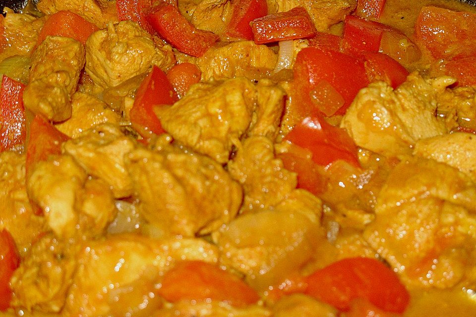 Chicken & Rice - Hähnchen mit Reis aus Ghana