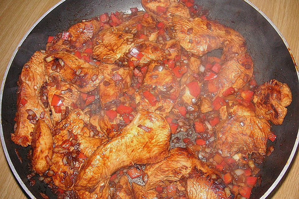 Chicken & Rice - Hähnchen mit Reis aus Ghana