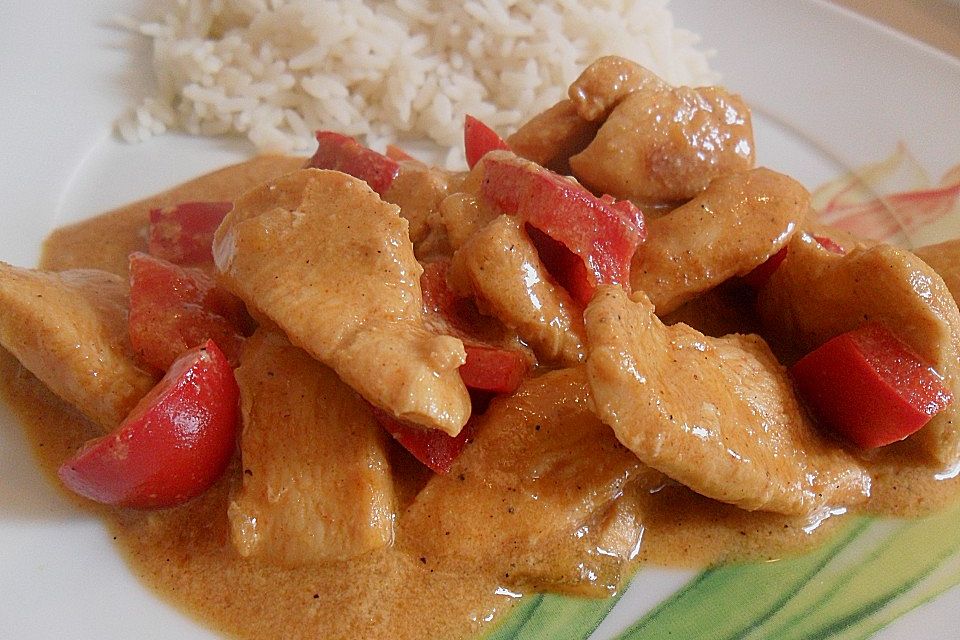 Chicken & Rice - Hähnchen mit Reis aus Ghana