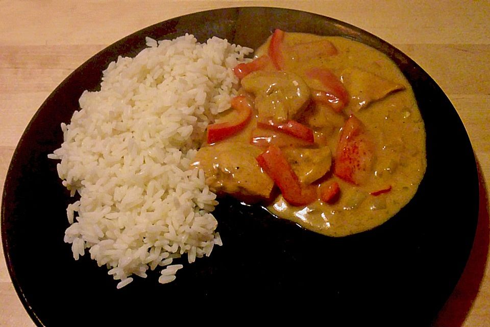 Chicken & Rice - Hähnchen mit Reis aus Ghana