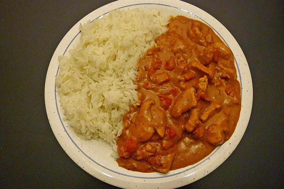 Chicken & Rice - Hähnchen mit Reis aus Ghana