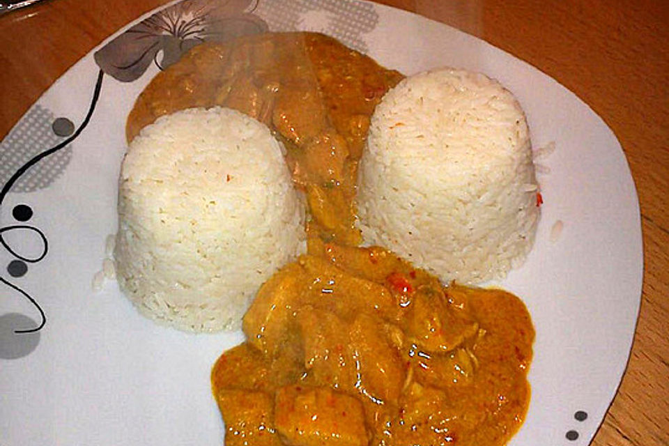 Chicken & Rice - Hähnchen mit Reis aus Ghana