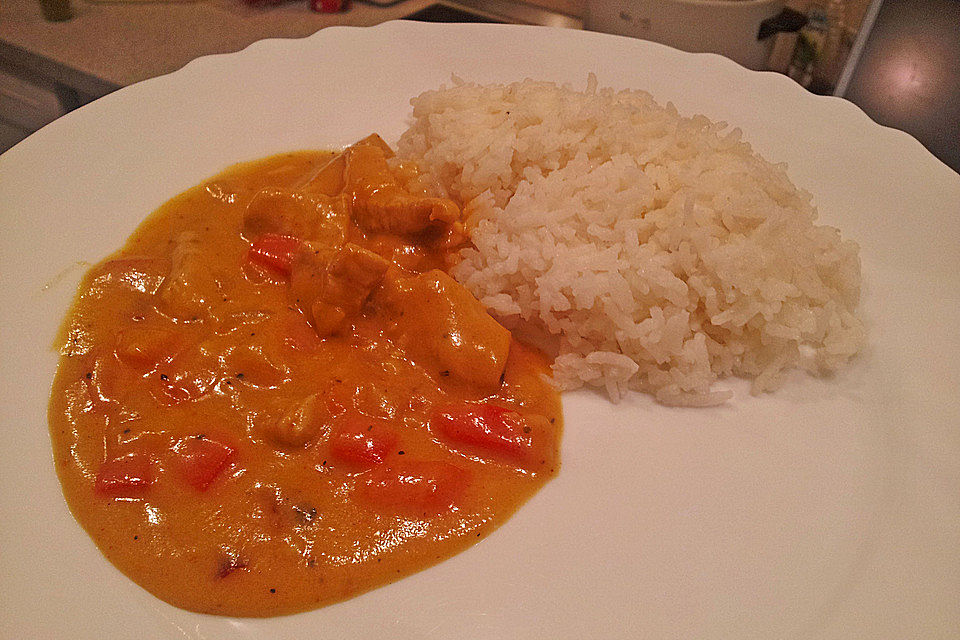 Chicken & Rice - Hähnchen mit Reis aus Ghana