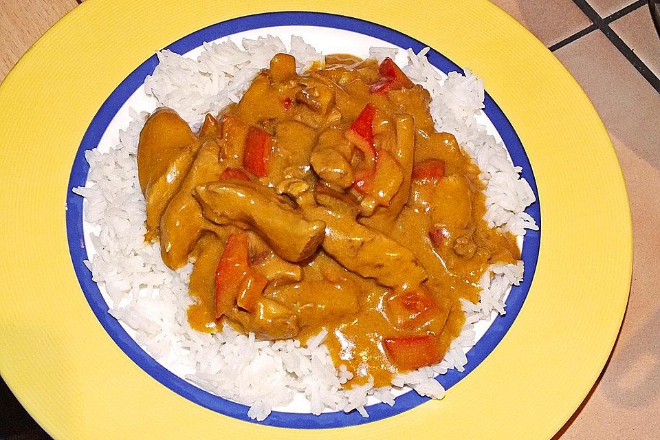 Chicken & Rice - Hähnchen mit Reis aus Ghana