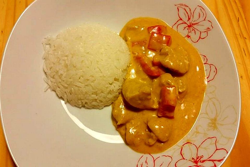 Chicken & Rice - Hähnchen mit Reis aus Ghana