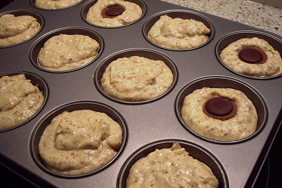 Banane - Nuss - Muffins