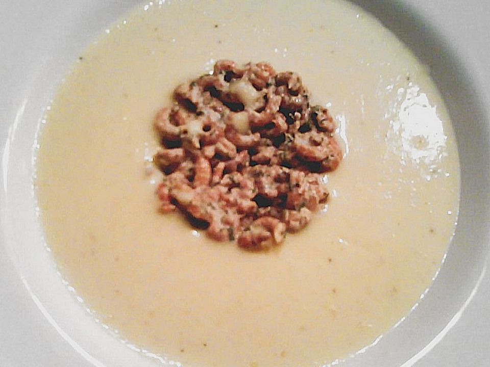Kartoffelcremesuppe mit Nordseekrabben von kipo32 | Chefkoch