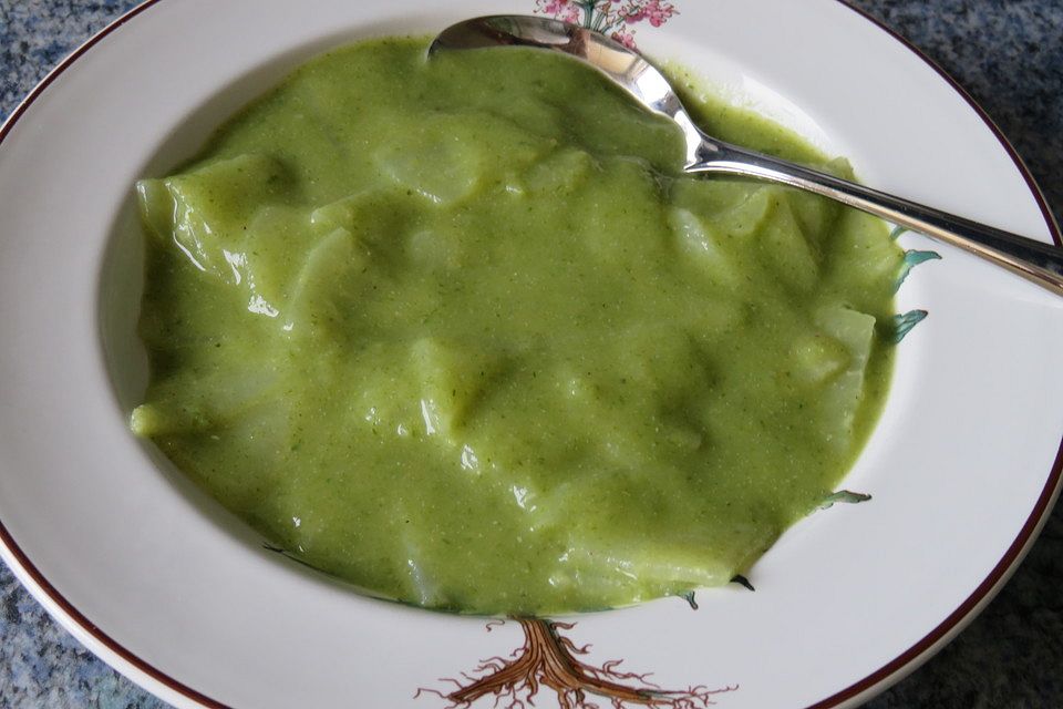 Lauch - Kohlrabi - Suppe