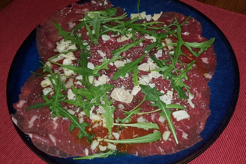 Carpaccio vom Rind