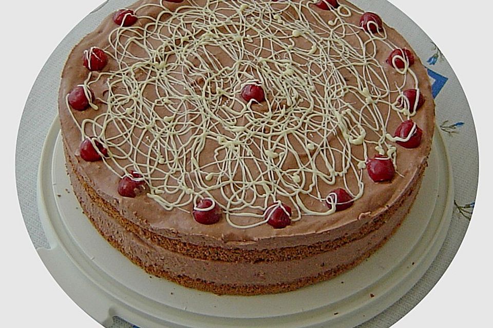 Schokolade - Sauerkirsch - Torte