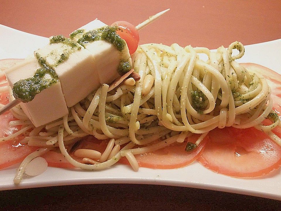 Spaghetti - Pesto - Salat von labogirl| Chefkoch