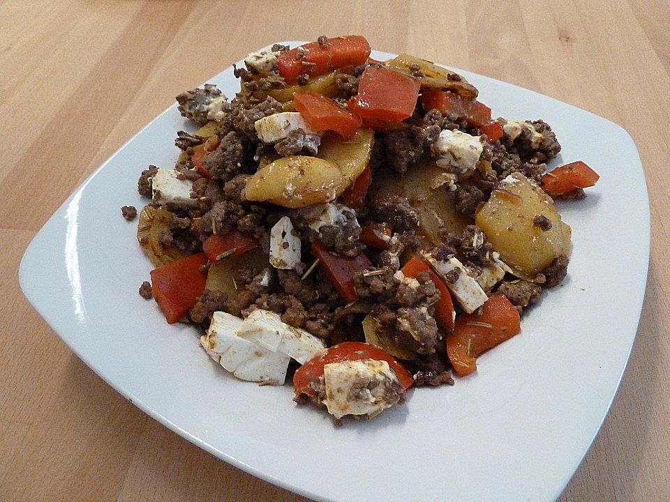 Mediterrane Kartoffelpfanne Von Ciperine Chefkoch 