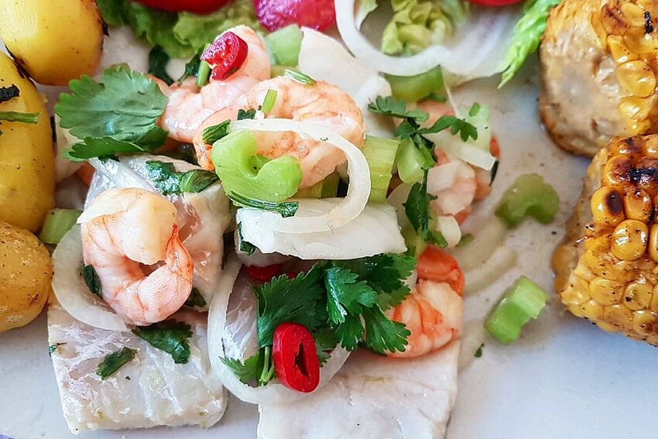 Ceviche nach peruanischem Familienrezept