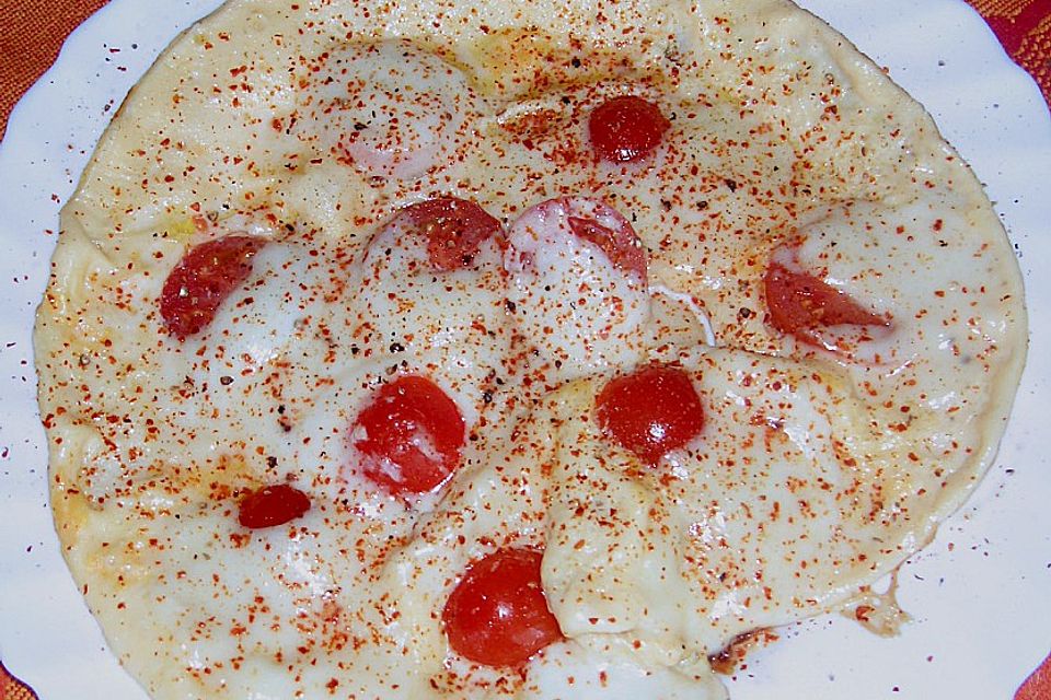 Eier - Tomaten - Mozarella - Pfanne