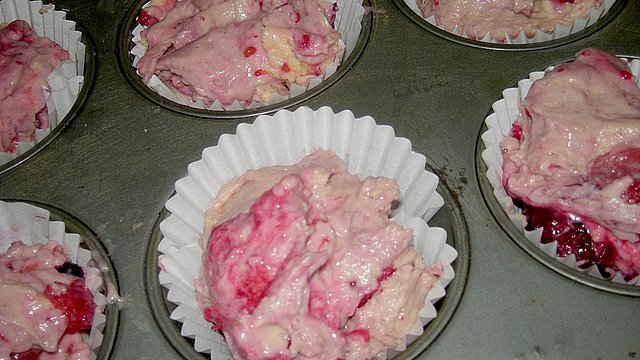 Zitrone - Waldfrucht - Muffins von Maxinho21