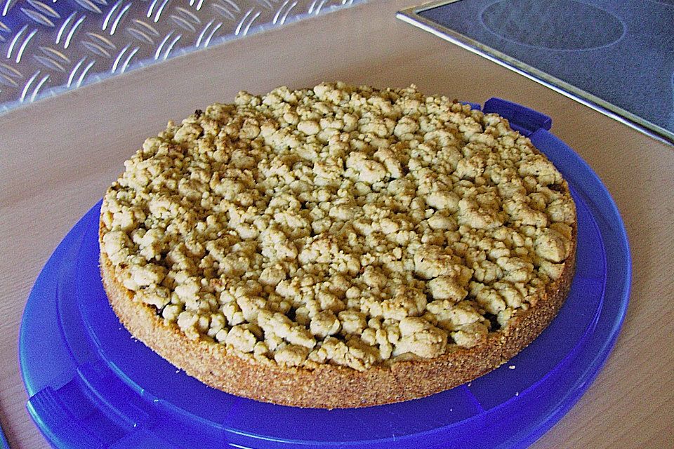 Pfirsich - Streusel - Tarte