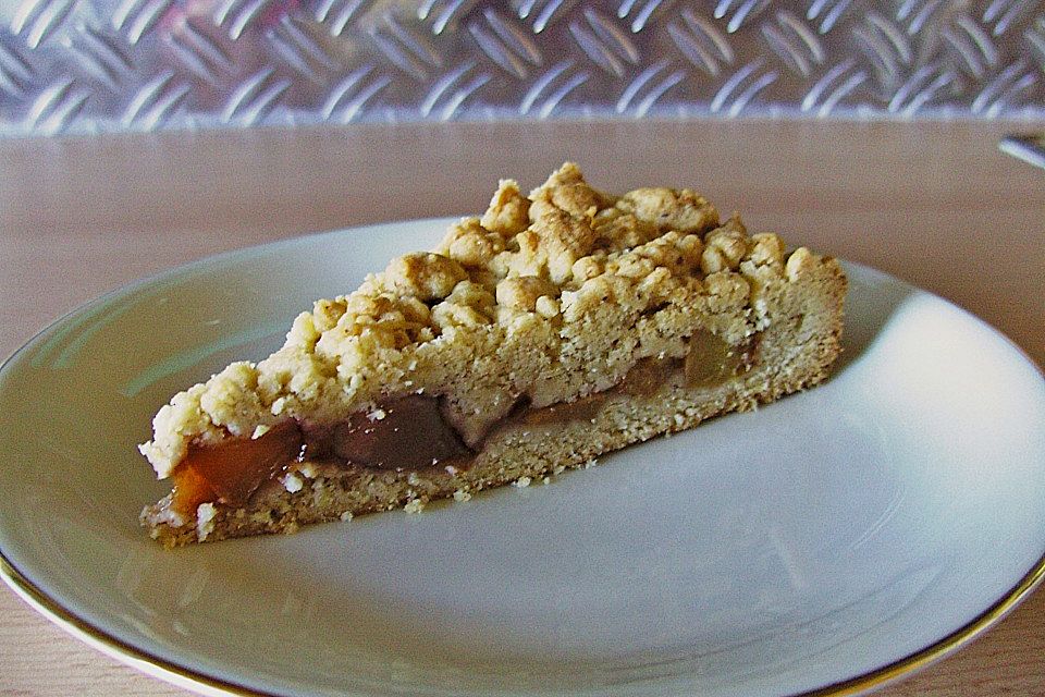 Pfirsich - Streusel - Tarte