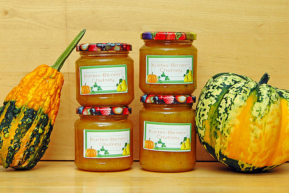 Kürbis - Birnen - Chutney