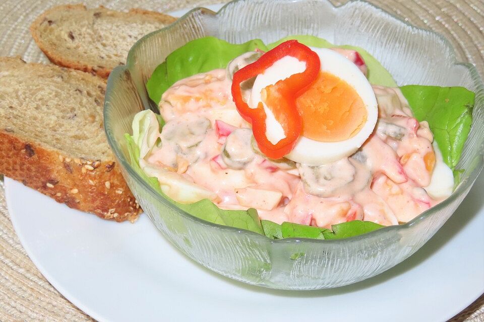 Pikanter Eiersalat