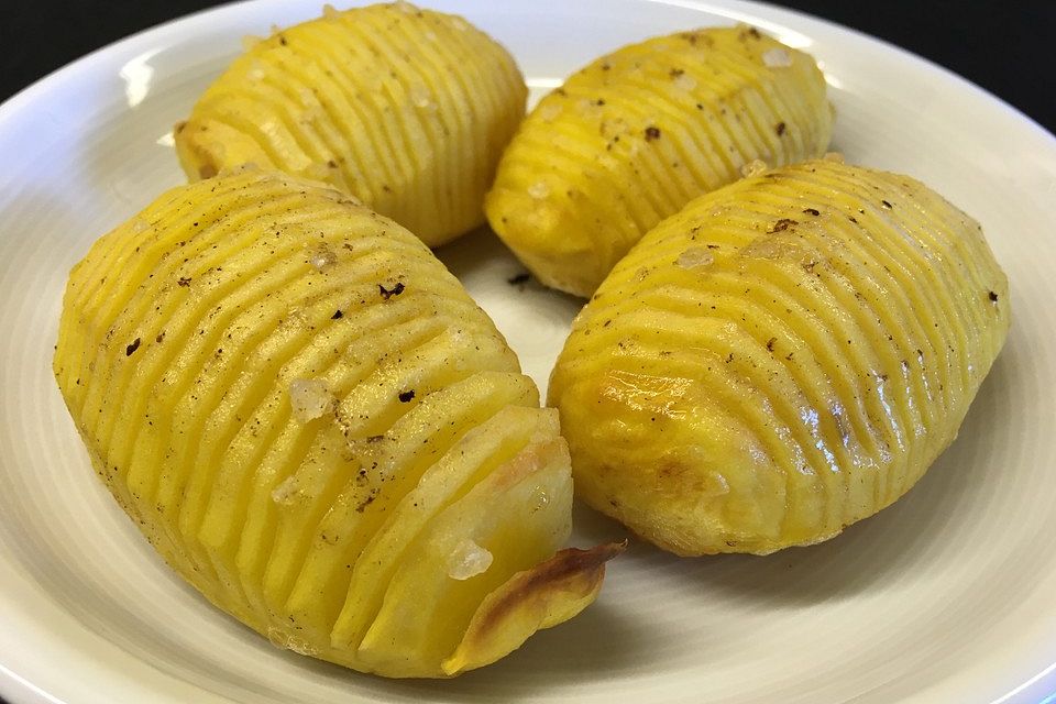 Hasselback - Kartoffeln