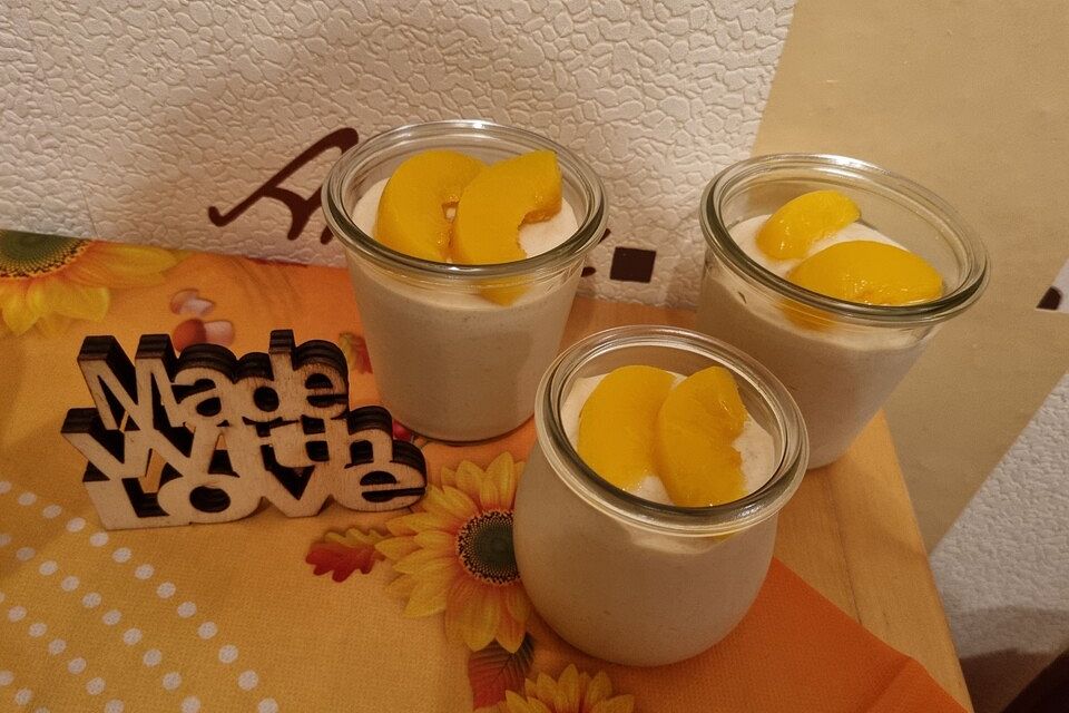 Pfirsich - Bananen - Mousse