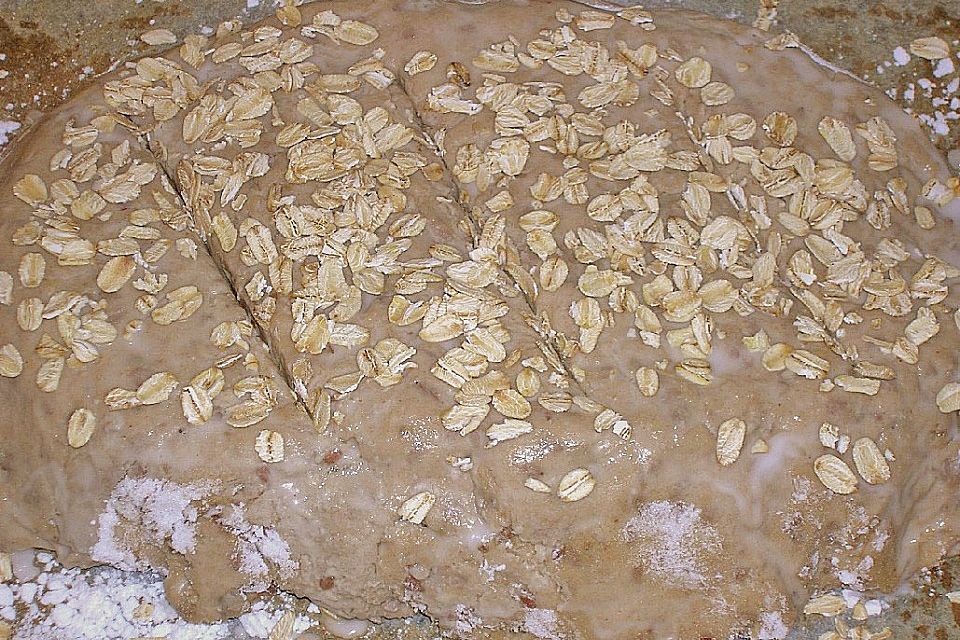 Roggen - Haferflocken - Brot Roggen - Haferflocken - Brot