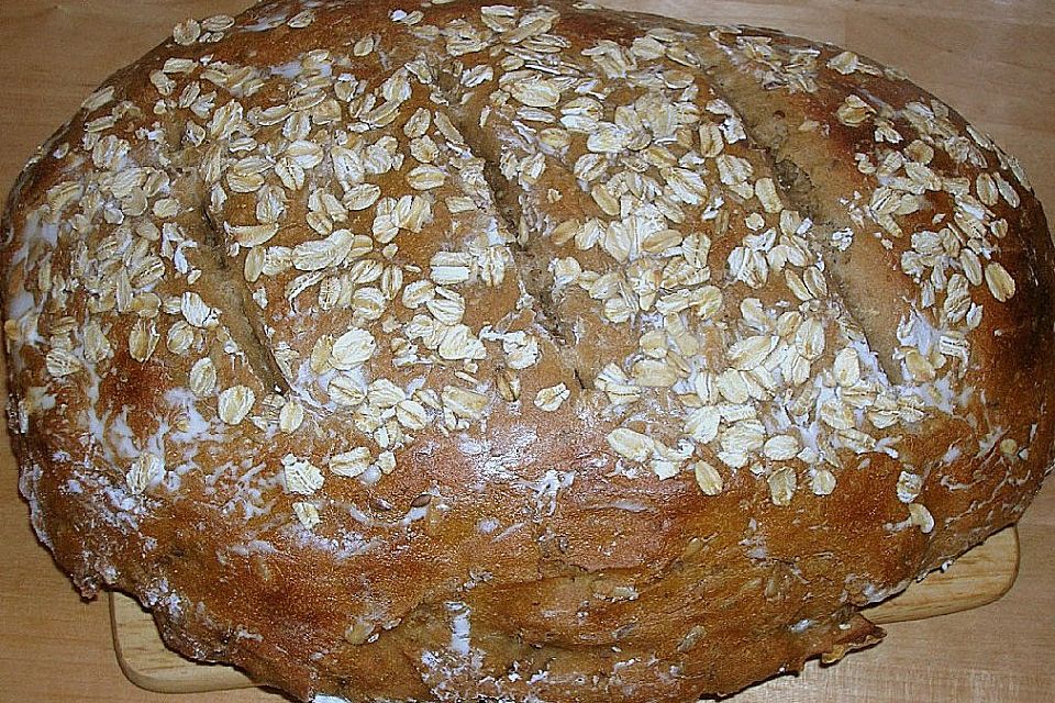 Roggen - Haferflocken - Brot Roggen - Haferflocken - Brot