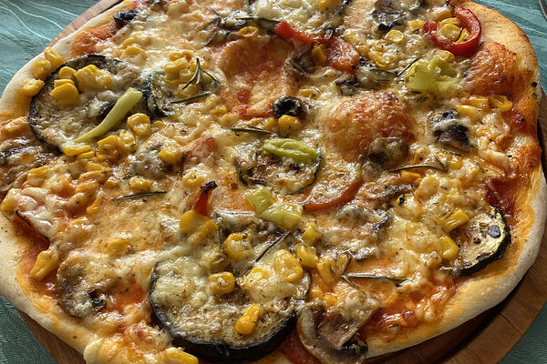 Pizzateig für ein Blech von Kochnudel84 | Chefkoch