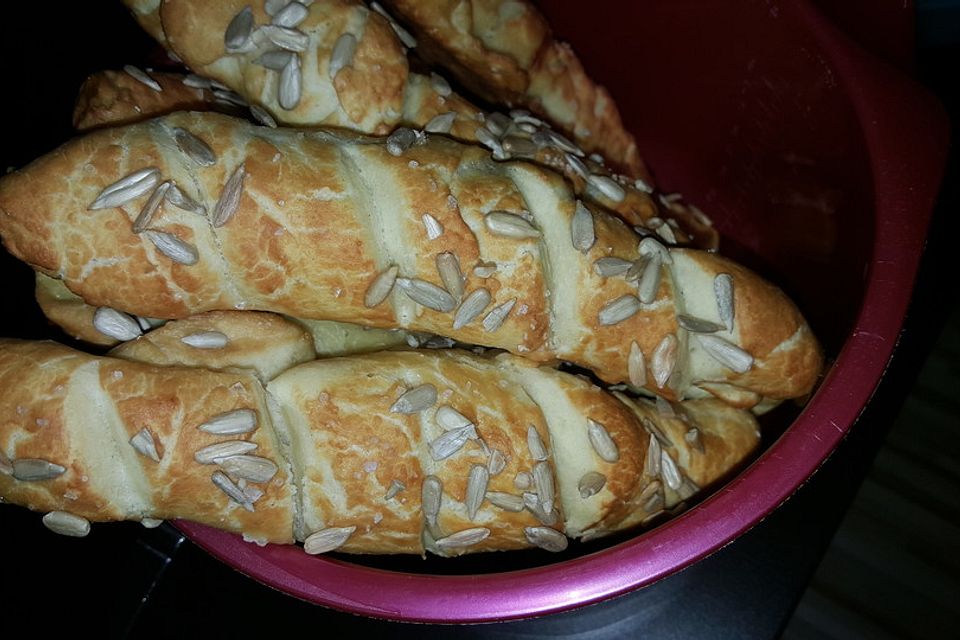 Laugenstangen, selbst gemacht Laugenstangen, selbst gemacht