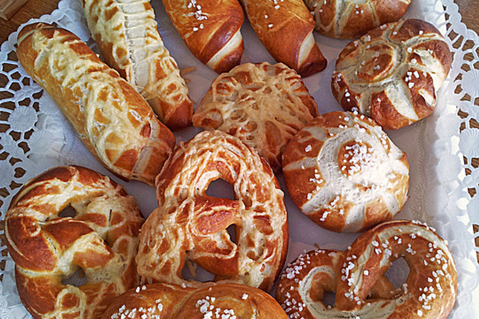 Laugenstangen, selbst gemacht Laugenstangen, selbst gemacht