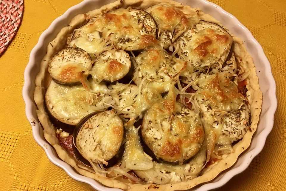 Tarte aux Aubergines