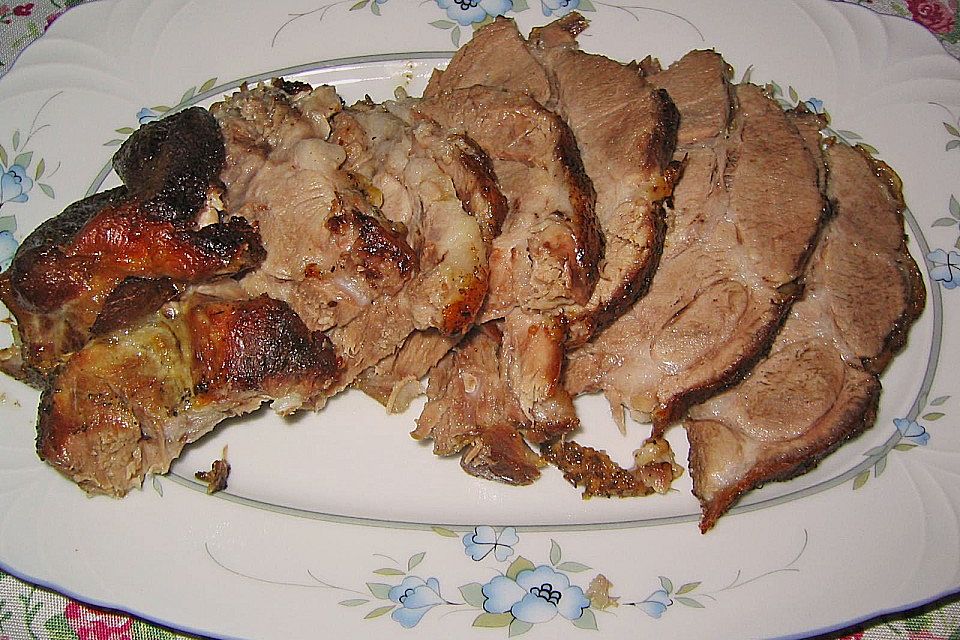 Schweinebraten in Biersauce