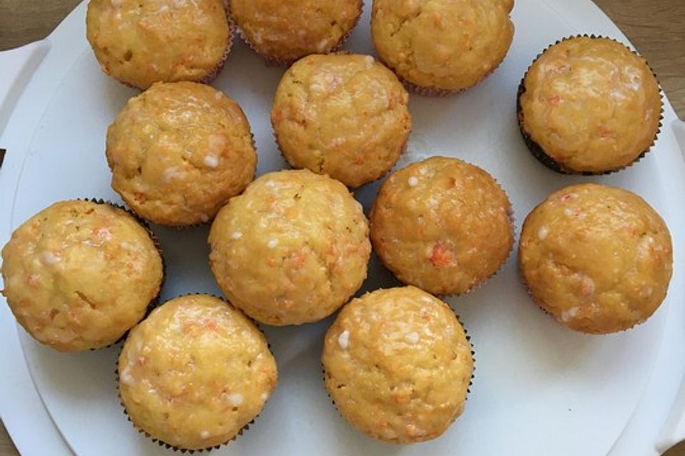 Zitronen - Karotten - Muffins