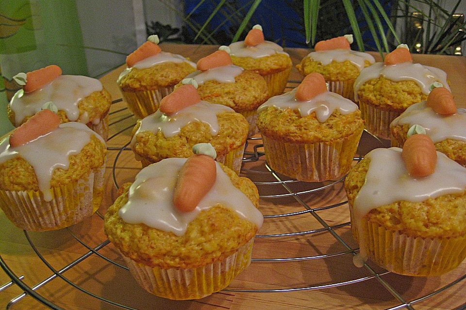 Zitronen - Karotten - Muffins