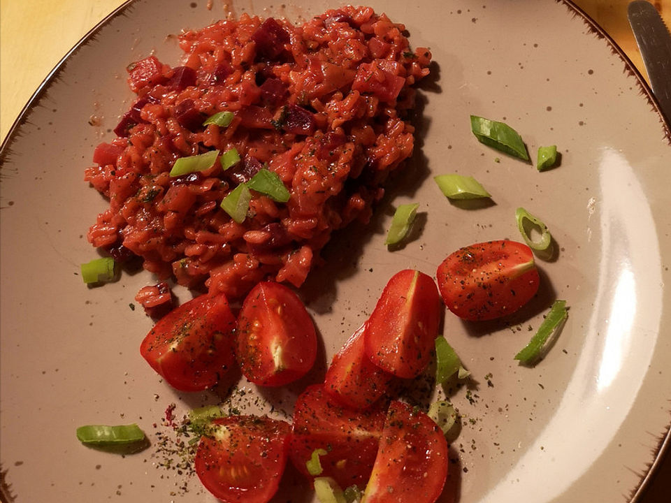 Rote Bete - Risotto von amabu | Chefkoch