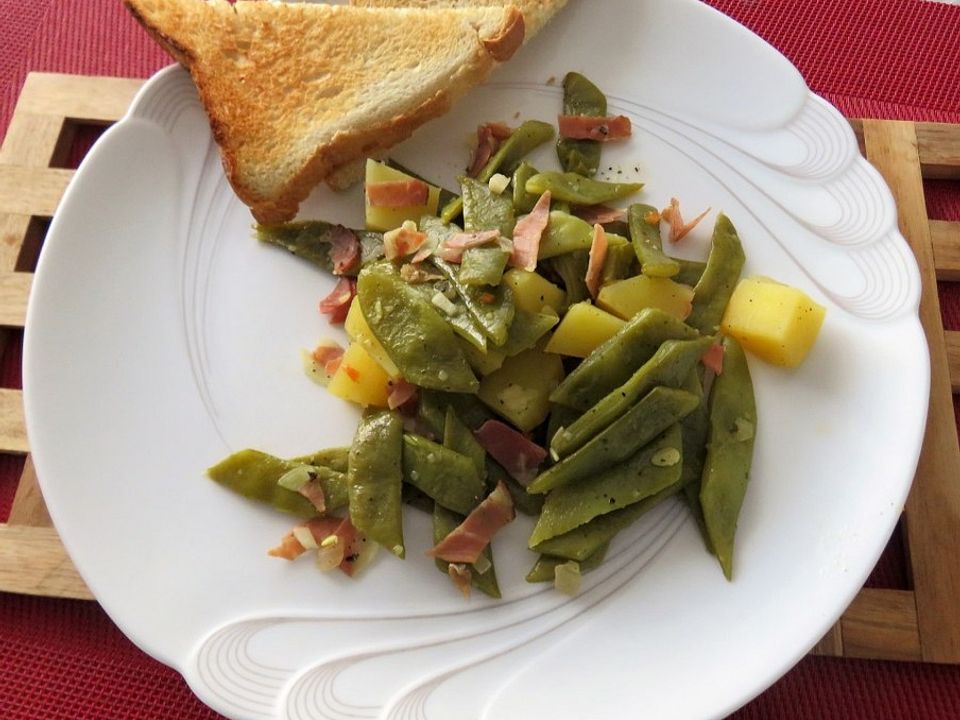 Bohnen mit Schinken von Kirsch-Kokos| Chefkoch