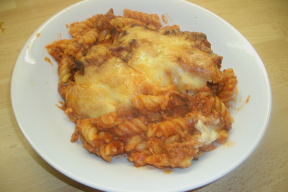 Bologneser - Nudel - Auflauf