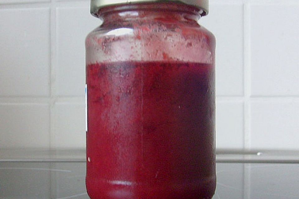 Kirsch - Schoko - Marmelade mit Schuss