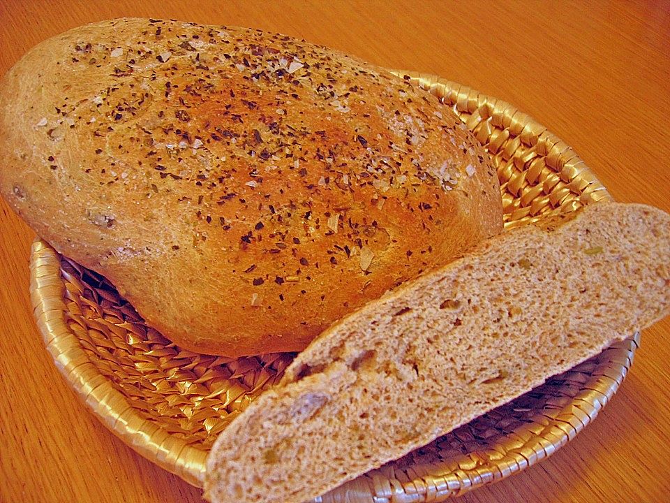 Luftiges Olivenbrot von -Christine---| Chefkoch
