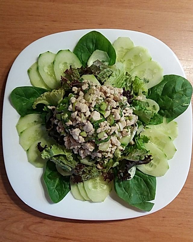 Laab Gai - Thailändischer Hähnchensalat