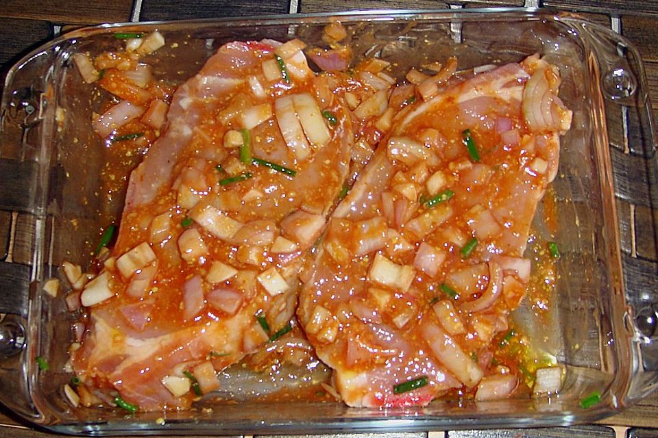 Marinade für Grillsteaks