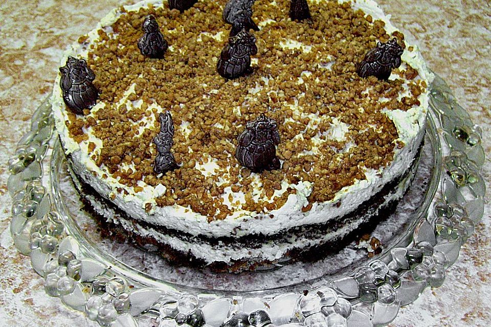 Vanille - Krokant - Torte