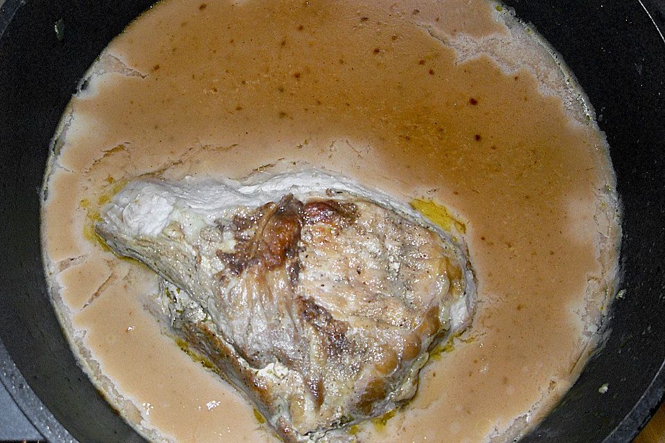 Senfkrustenbraten