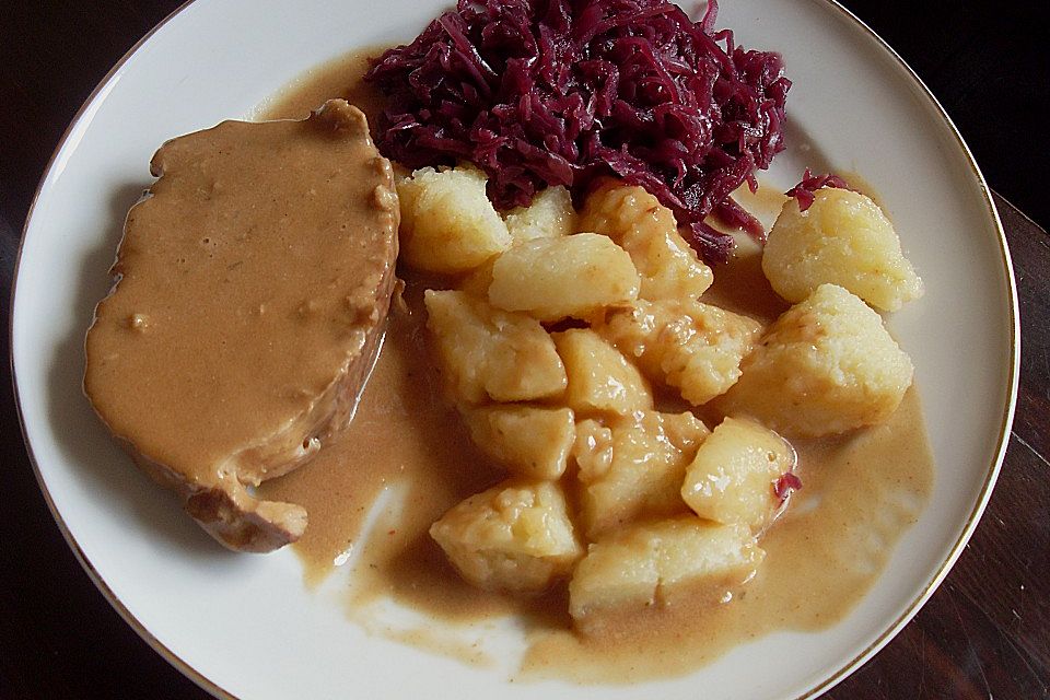 Senfkrustenbraten